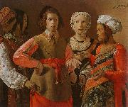 Georges de La Tour The Fortune Teller USA oil painting artist